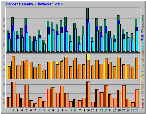Raport Dzienny -  kwiecień 2017
