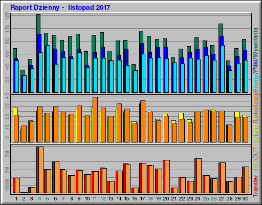 Raport Dzienny -  listopad 2017
