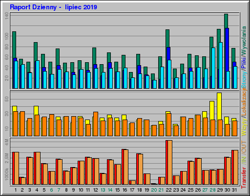 Raport Dzienny -  lipiec 2019