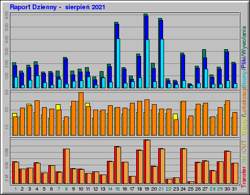 Raport Dzienny -  sierpień 2021