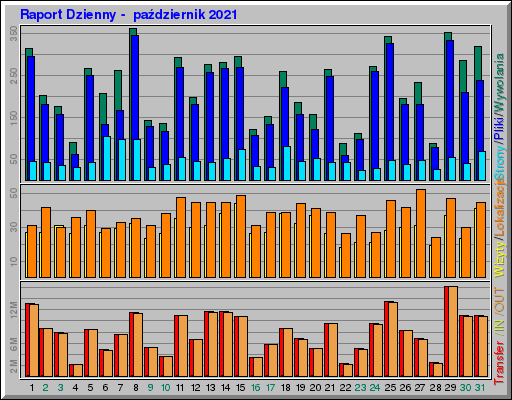 Raport Dzienny -  październik 2021