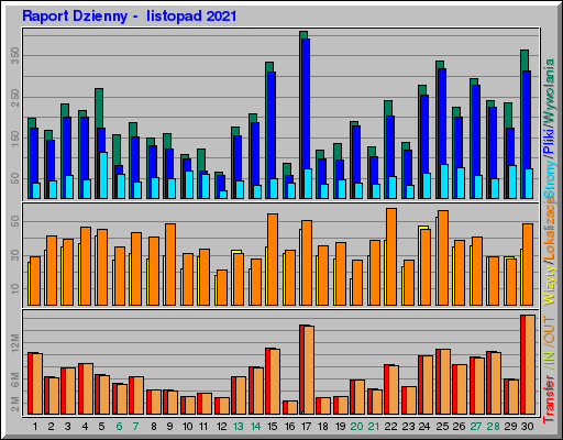 Raport Dzienny -  listopad 2021