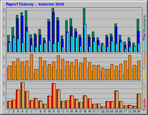 Raport Dzienny -  kwiecień 2024