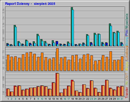 Raport Dzienny -  sierpień 2025