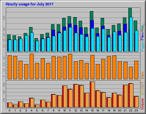 Raport Godzinowy -  lipiec 2017