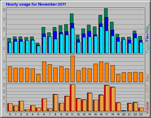 Raport Godzinowy -  listopad 2017