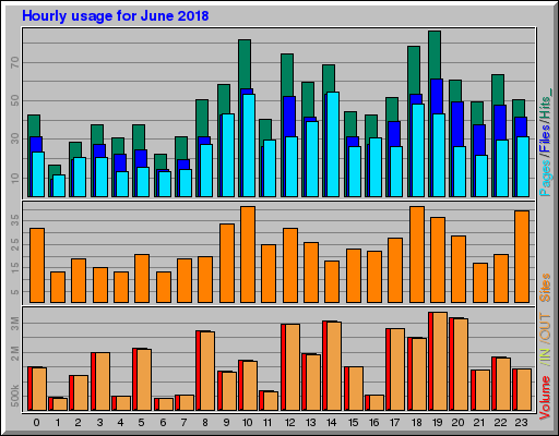 Raport Godzinowy -  czerwiec 2018