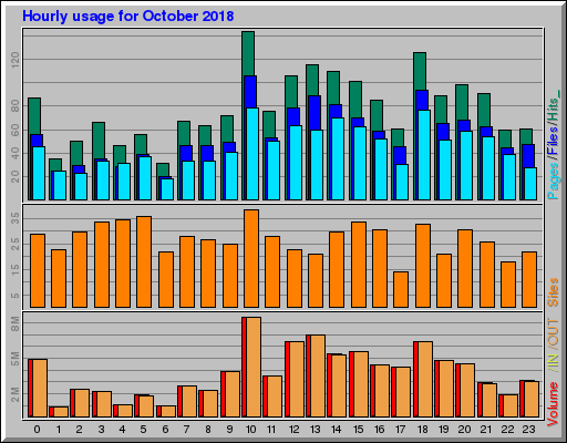 Raport Godzinowy -  październik 2018