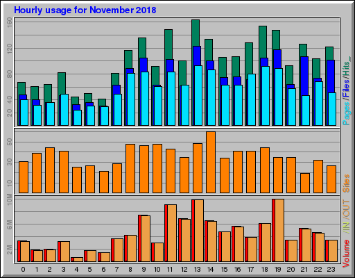 Raport Godzinowy -  listopad 2018