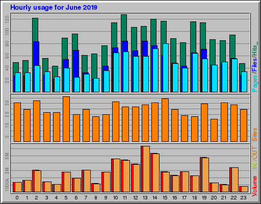 Raport Godzinowy -  czerwiec 2019