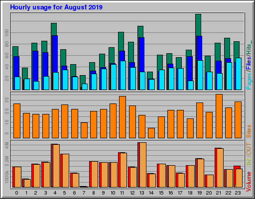 Raport Godzinowy - sierpień 2019 Raport Godzinowy - sierpień 2019