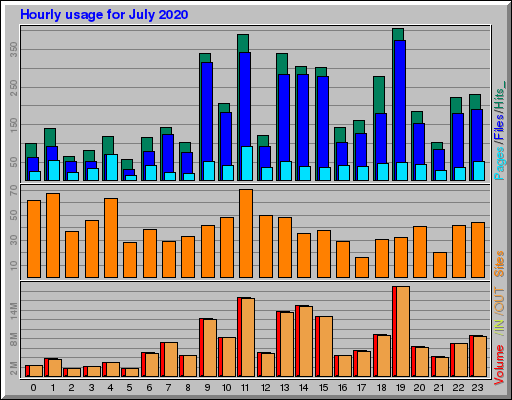 Raport Godzinowy -  lipiec 2020