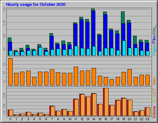 Raport Godzinowy -  październik 2020