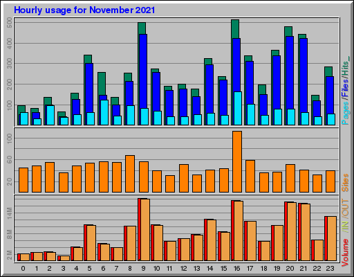 Raport Godzinowy -  listopad 2021