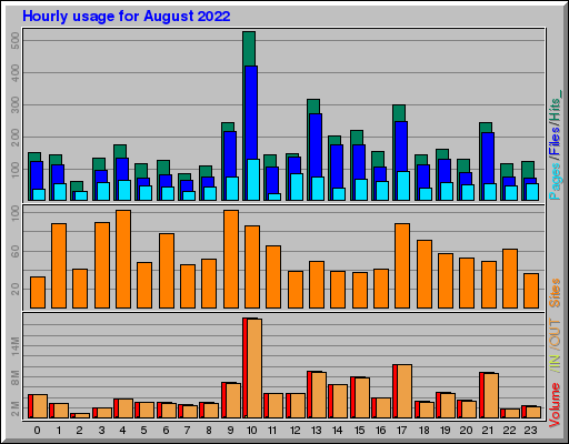 Raport Godzinowy -  sierpień 2022