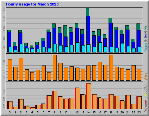 Raport Godzinowy -  marzec 2023