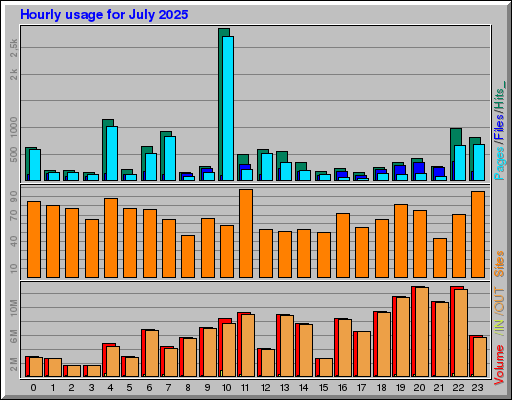Raport Godzinowy -  lipiec 2025