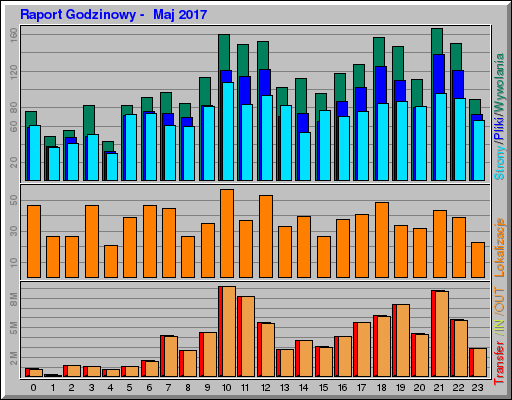 Raport Godzinowy -  Maj 2017