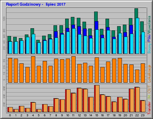 Raport Godzinowy -  lipiec 2017