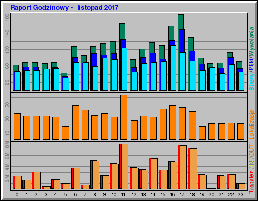 Raport Godzinowy -  listopad 2017