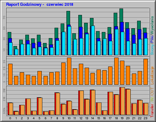 Raport Godzinowy -  czerwiec 2018