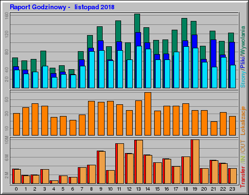 Raport Godzinowy -  listopad 2018