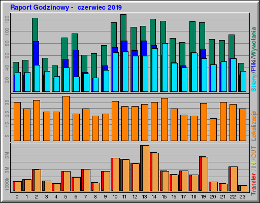 Raport Godzinowy -  czerwiec 2019
