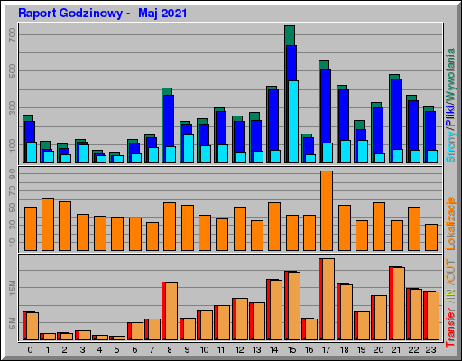 Raport Godzinowy -  Maj 2021