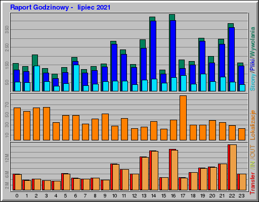 Raport Godzinowy -  lipiec 2021
