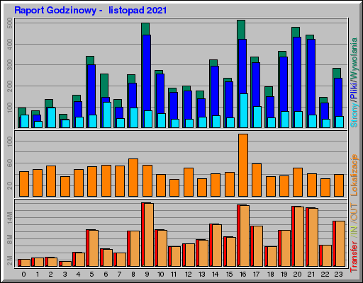 Raport Godzinowy -  listopad 2021