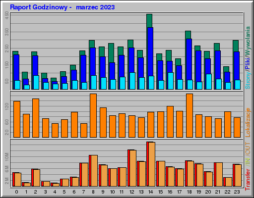 Raport Godzinowy -  marzec 2023
