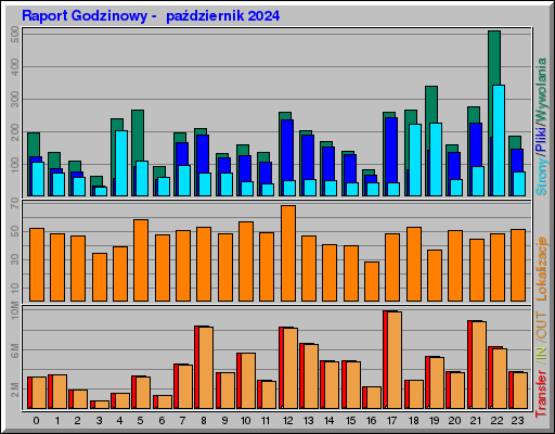 Raport Godzinowy -  październik 2024