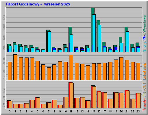 Raport Godzinowy -  wrzesień 2025